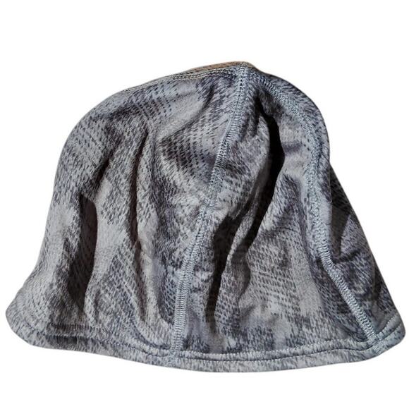 Firm Grip Men's Gray Camouflaged Performance Beanie Hat, Cap, Poly/Spandex Blend - Picture 4 of 5